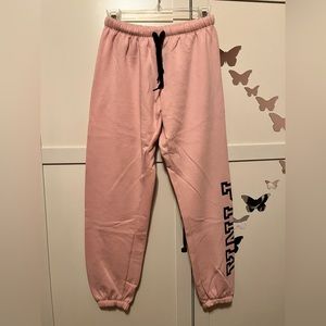 Pink Classic Sweatpants